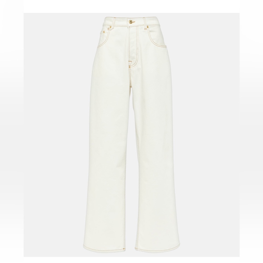 JACQUEMUS NWT Le de-nimes large white size 26
